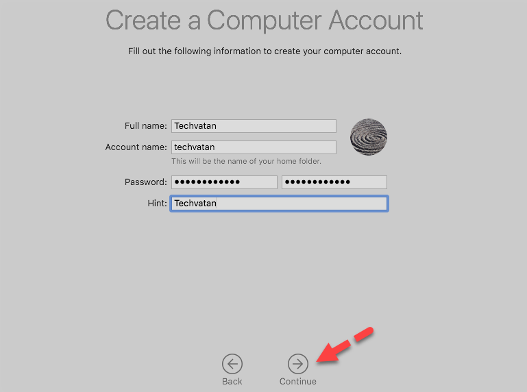 Create New Computer Account
