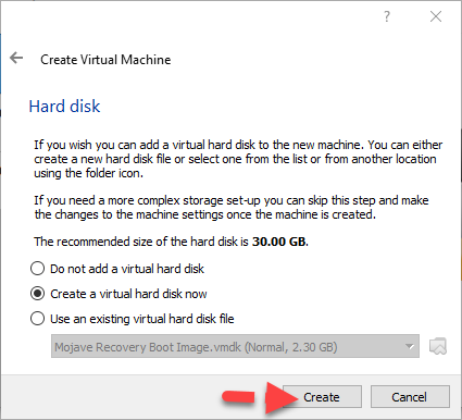 Virtual Machine Hard Disk