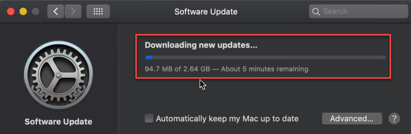 Downlaod MacOS Mojave and Restart your System