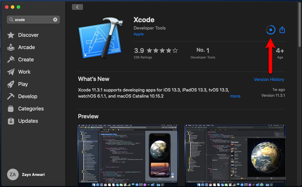 install xcode older version
