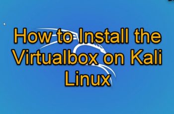 Virtualbox for Kali Linux