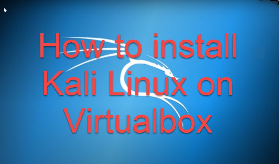 kali linux virtualbox mac