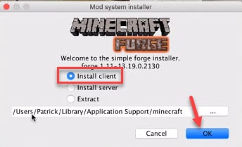 how to install forge