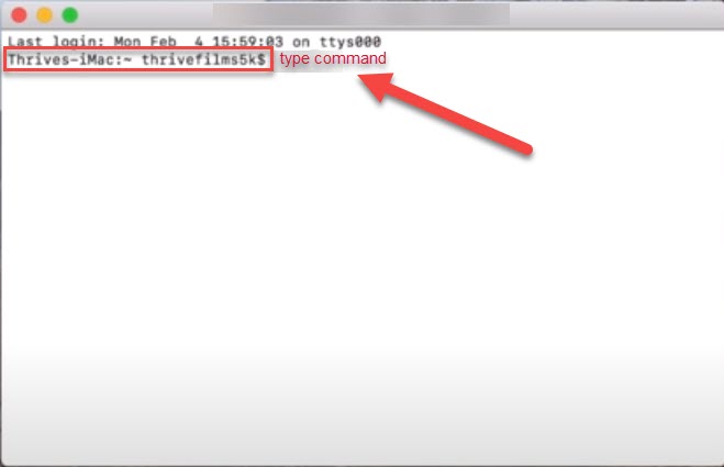 mac terminal commands open file