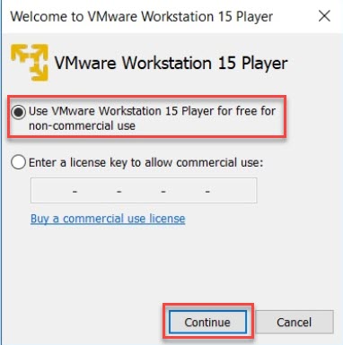 vmware workstation player