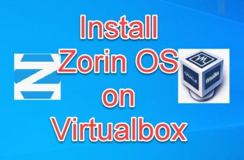 install Zorin OS on Virtualbox