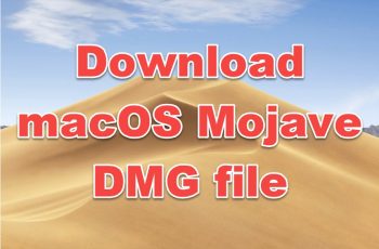 Download macOS Mojave DMG file