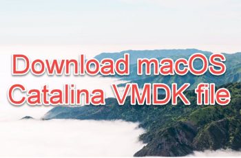 download macOS Catalina vmdk file