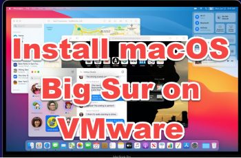 Install macOS 11 Big Sur on VMware