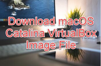 download macOS Catalina virtualbox image file