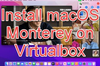 how to install macOS Monterey on Virtualbox on Windows PC