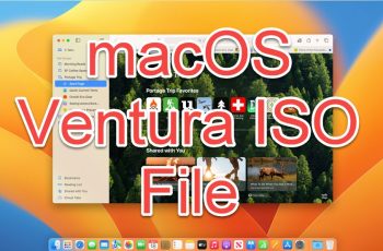 download macOS Ventura iso file